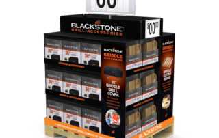 Full-Pallet Display Club Store Retail Grilling Season