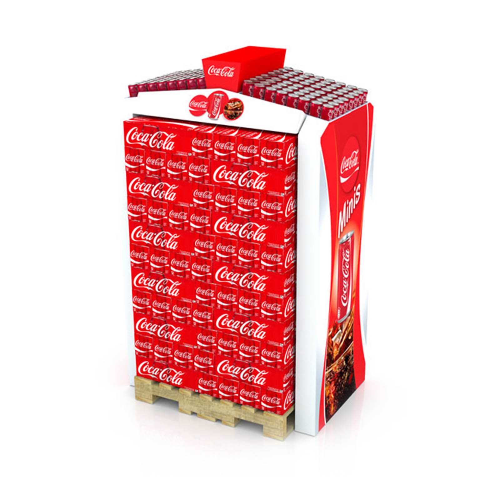 Retail POP Display Pallet Beverage
