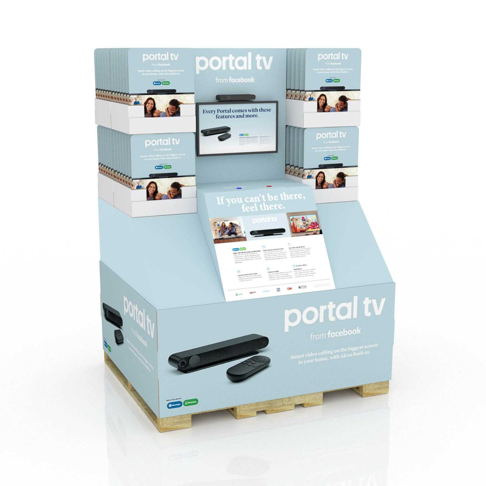 Pallet Display Displays Full Electronics