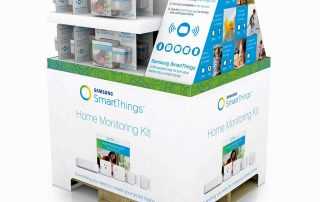 Full Pallet Display Electronics Pallet Skirt Wrap
