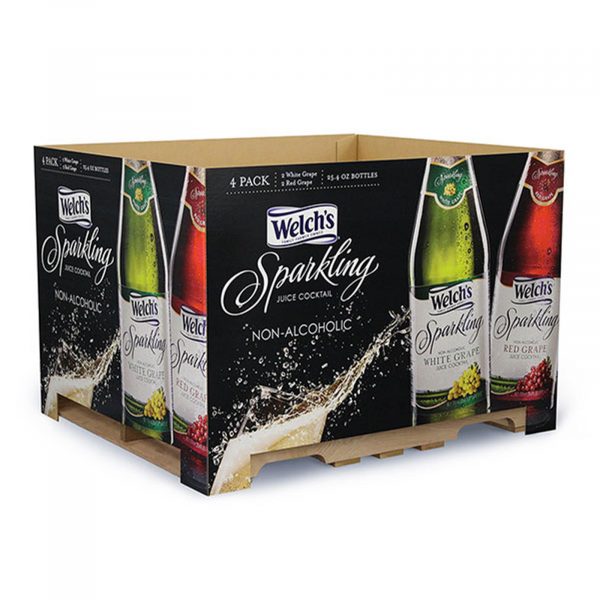 Pallet Skirts - Welch's Sparkling Display Pallet Skirts - Welch's Sparkling Display