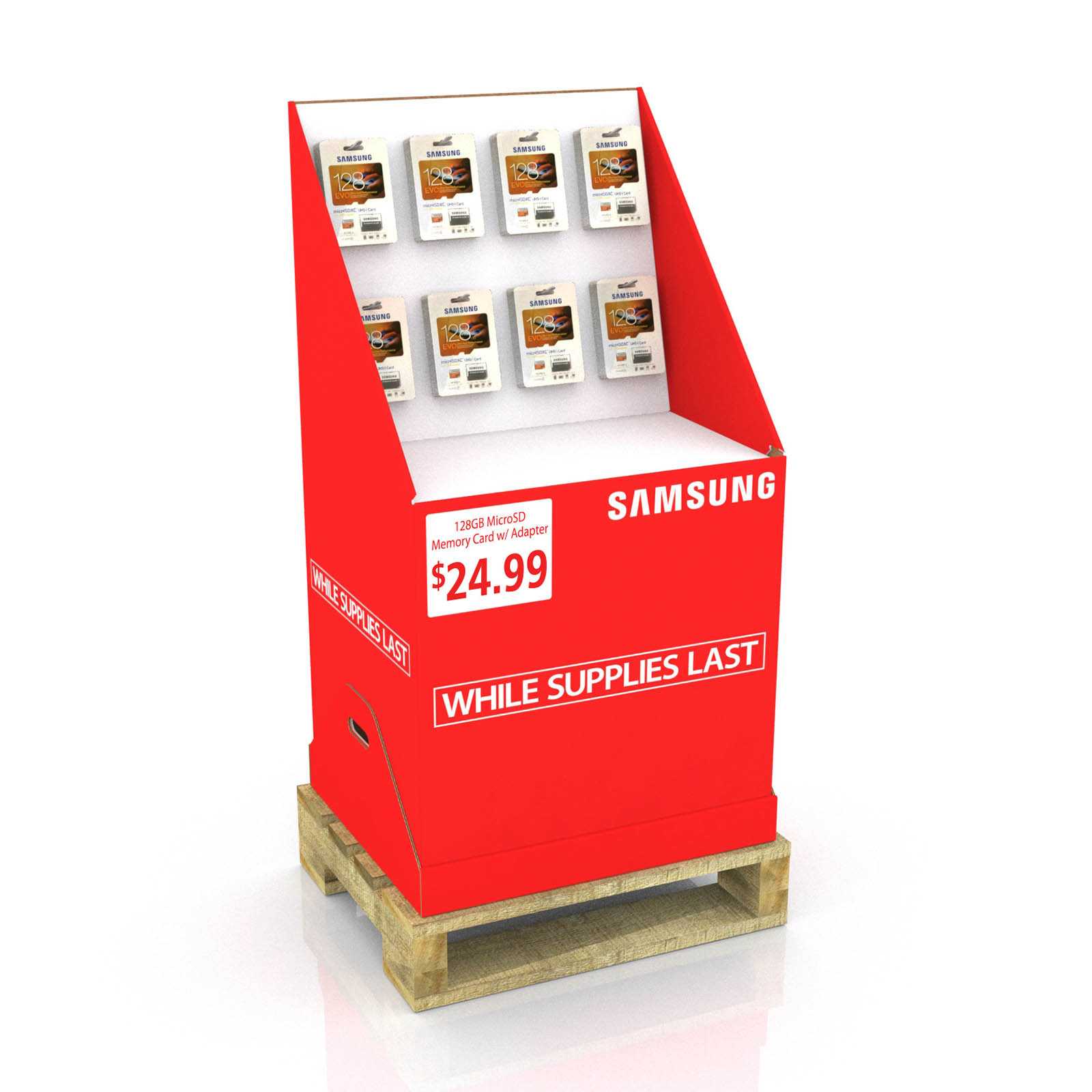 Quarter Pallet Display