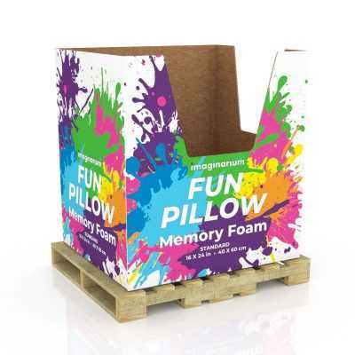 Memory Foam Pillow Dump Bins