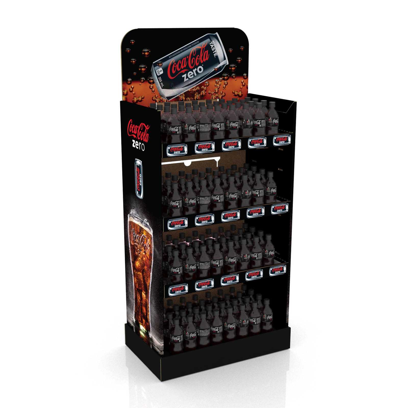 Retail Display Beverage Floorstand