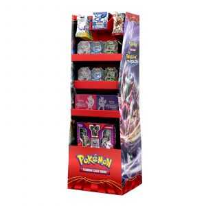 Retail Display Trading Card Toys Floorstand