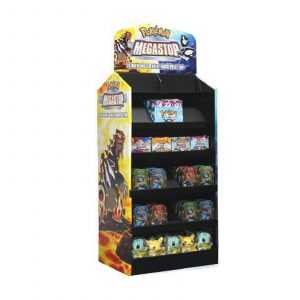 Retail Display Trading Card Toys Floorstand