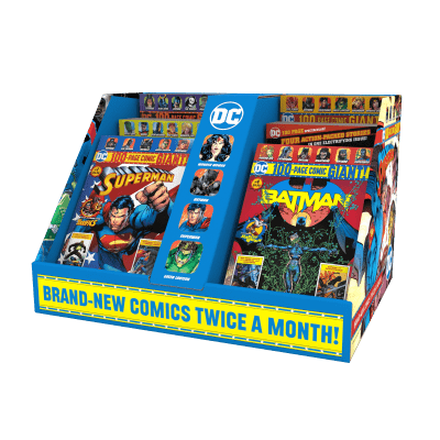 PDQ Tray Counter Display Comic