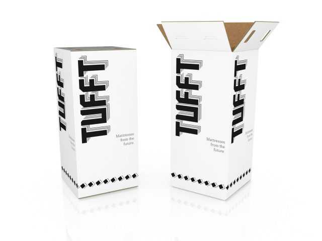 Bedding Mattress In A Box Memory Foam Packaging Digital Printing