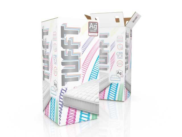 Bedding Mattress In A Box Memory Foam Packaging Digital Printing