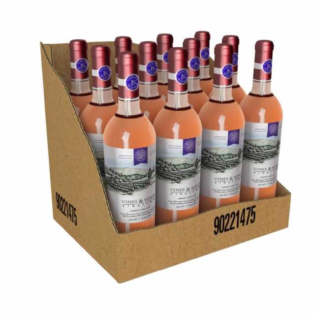 Wine SRP Packaging RRP Shelf-Ready Retail-Ready