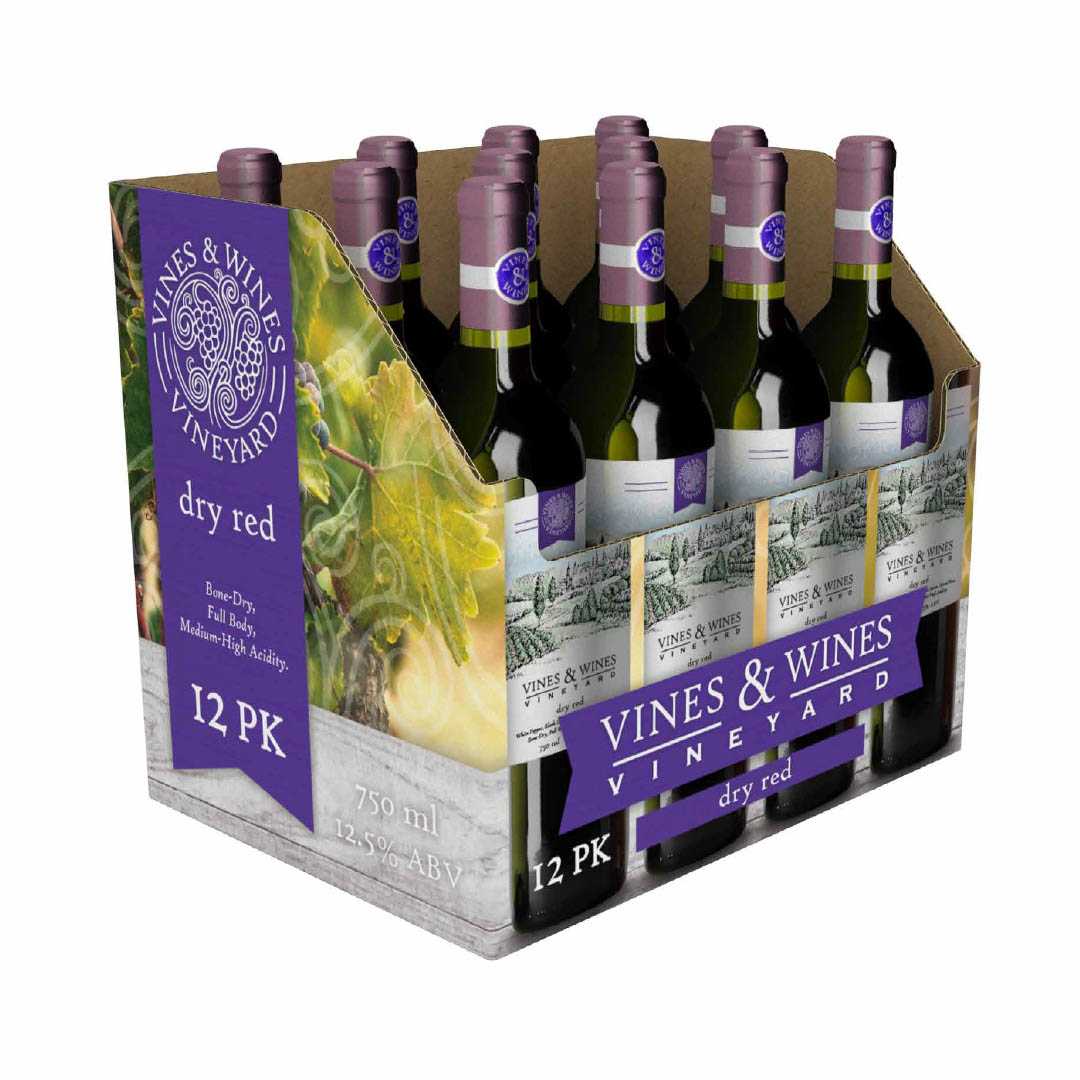 Wine SRP Packaging RRP Shelf-Ready Retail-Ready