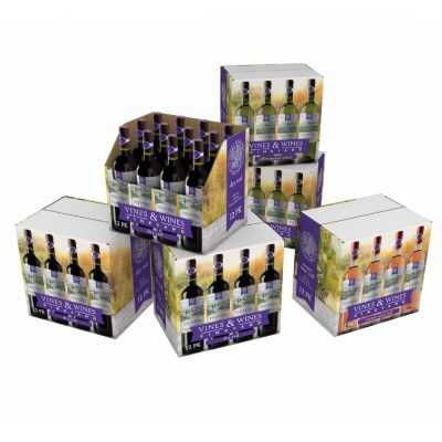 Wine SRP Packaging RRP Shelf-Ready Retail-Ready