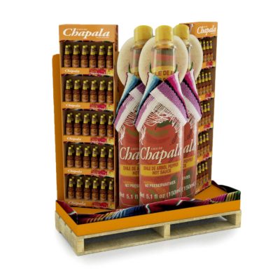 half-pallet-chapala-hot-sauce-display-2